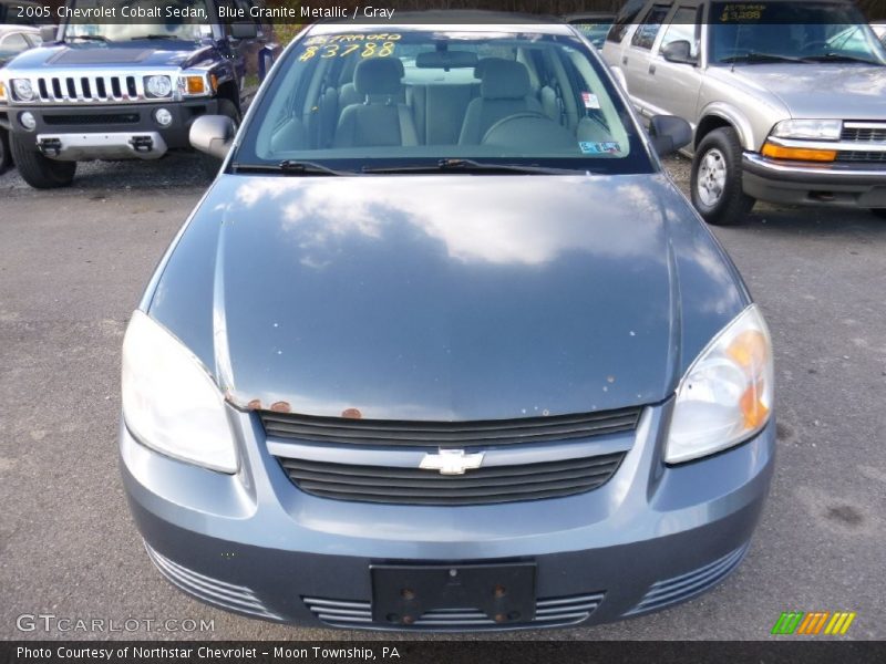 Blue Granite Metallic / Gray 2005 Chevrolet Cobalt Sedan