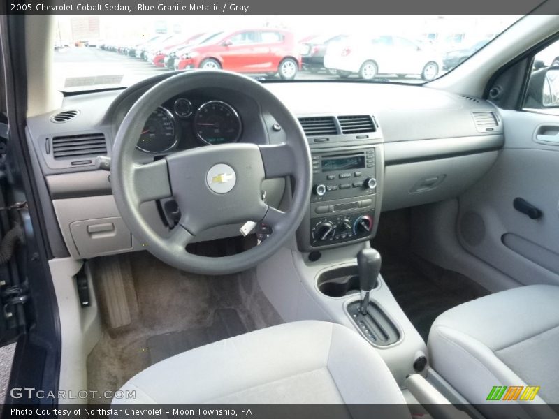 Blue Granite Metallic / Gray 2005 Chevrolet Cobalt Sedan