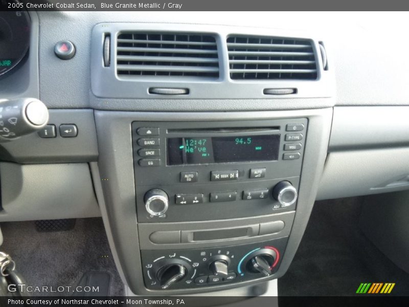 Blue Granite Metallic / Gray 2005 Chevrolet Cobalt Sedan