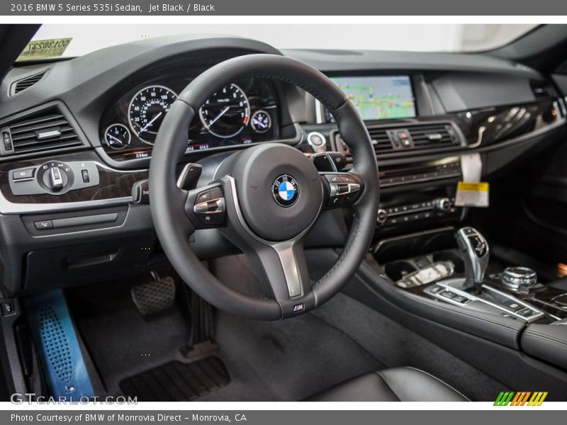 Jet Black / Black 2016 BMW 5 Series 535i Sedan