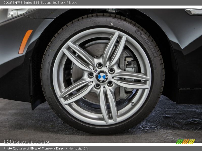 Jet Black / Black 2016 BMW 5 Series 535i Sedan