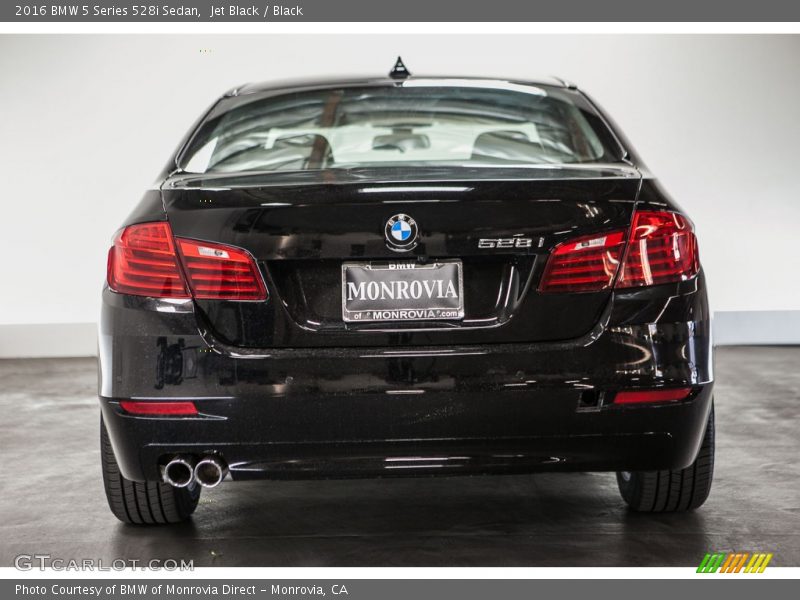 Jet Black / Black 2016 BMW 5 Series 528i Sedan