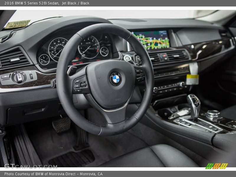 Jet Black / Black 2016 BMW 5 Series 528i Sedan