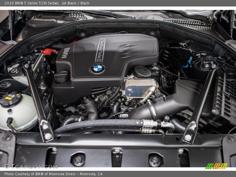 Jet Black / Black 2016 BMW 5 Series 528i Sedan
