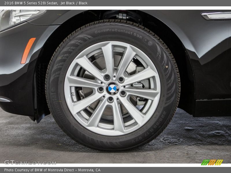 Jet Black / Black 2016 BMW 5 Series 528i Sedan