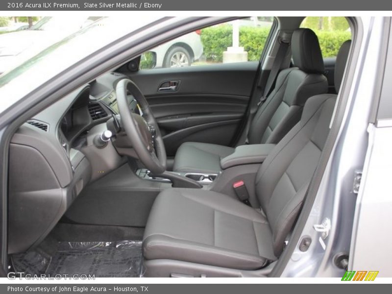 Slate Silver Metallic / Ebony 2016 Acura ILX Premium