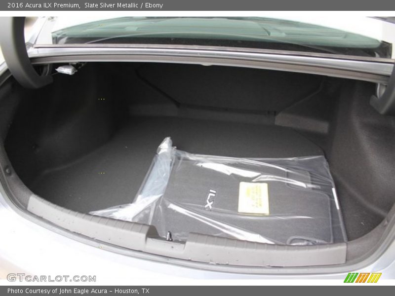 Slate Silver Metallic / Ebony 2016 Acura ILX Premium