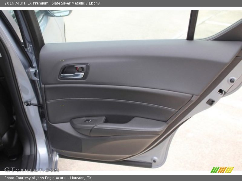 Slate Silver Metallic / Ebony 2016 Acura ILX Premium