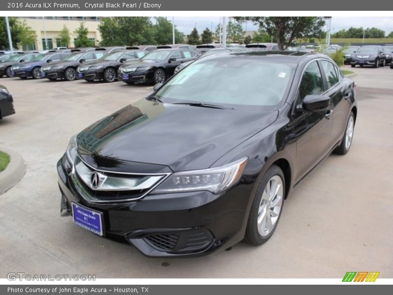 Crystal Black Pearl / Ebony 2016 Acura ILX Premium