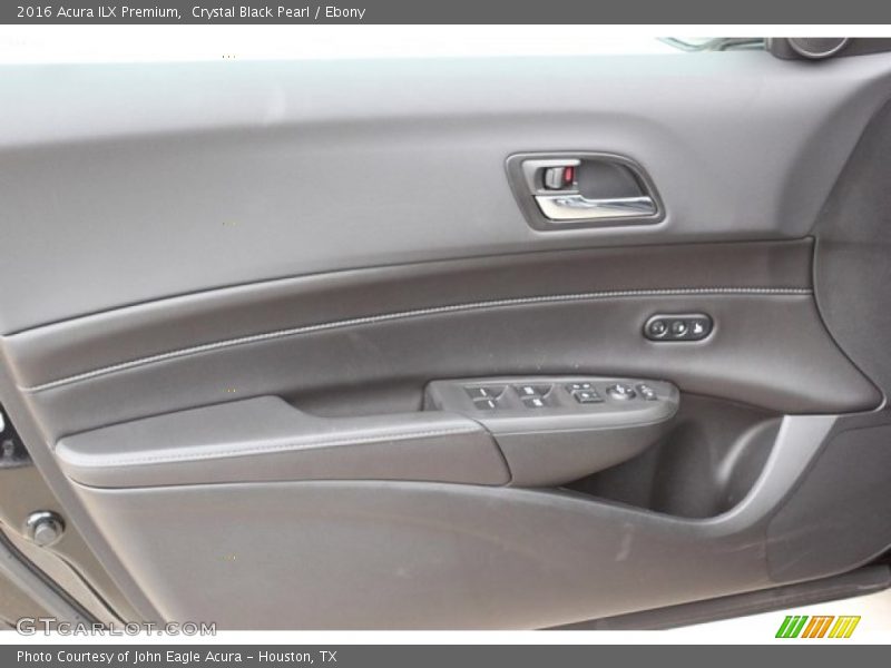 Crystal Black Pearl / Ebony 2016 Acura ILX Premium