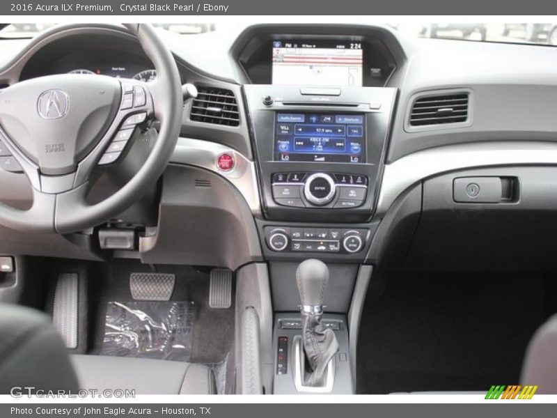 Crystal Black Pearl / Ebony 2016 Acura ILX Premium