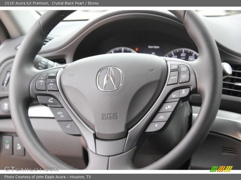 Crystal Black Pearl / Ebony 2016 Acura ILX Premium