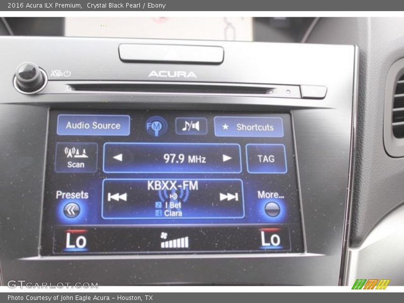 Crystal Black Pearl / Ebony 2016 Acura ILX Premium