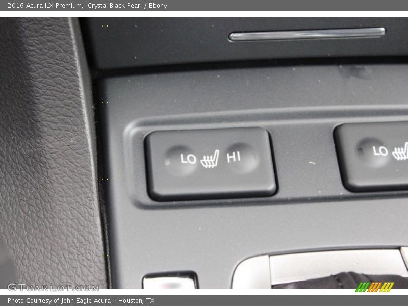 Crystal Black Pearl / Ebony 2016 Acura ILX Premium