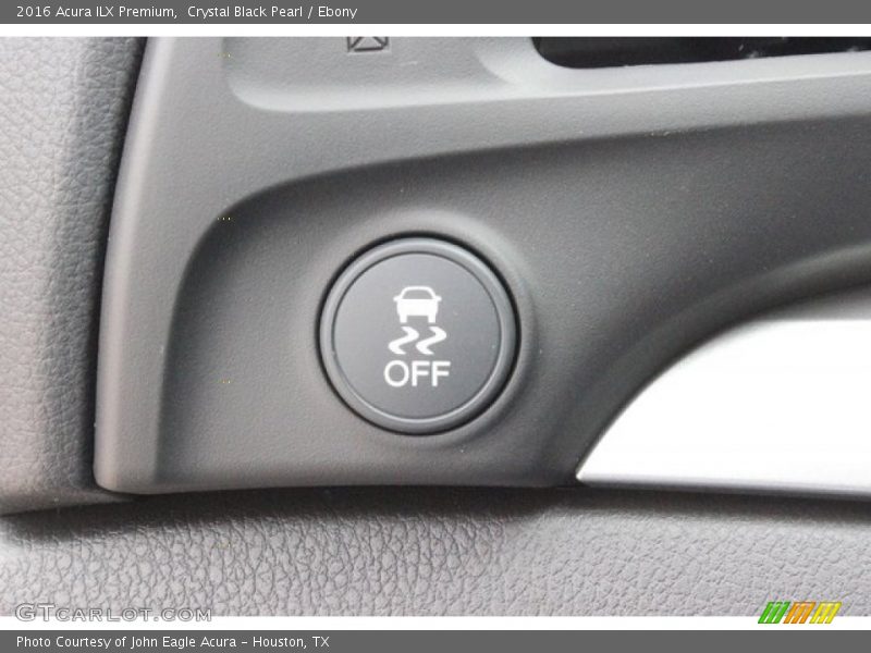 Crystal Black Pearl / Ebony 2016 Acura ILX Premium