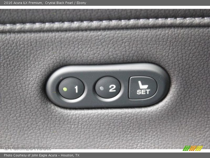 Crystal Black Pearl / Ebony 2016 Acura ILX Premium