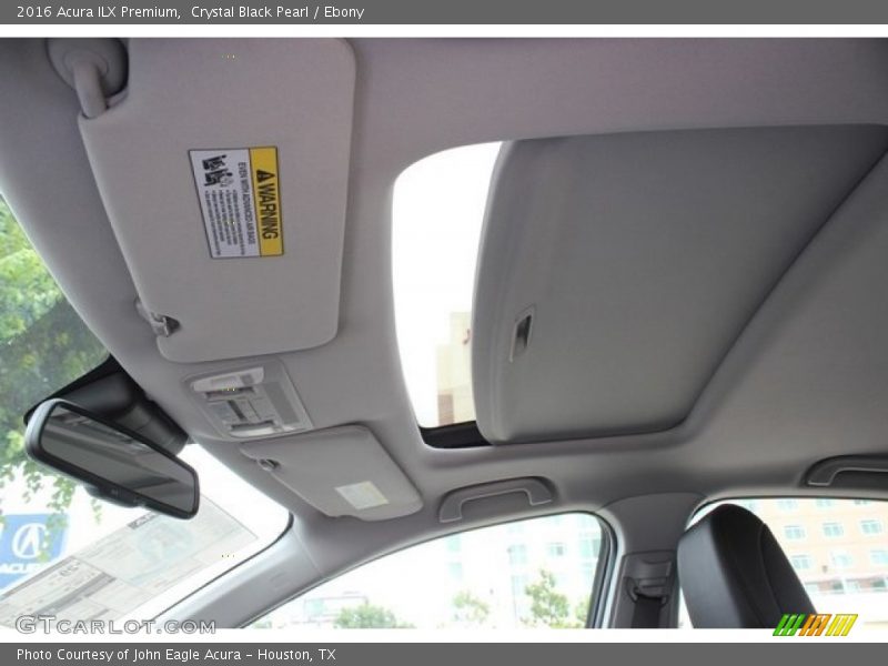 Crystal Black Pearl / Ebony 2016 Acura ILX Premium