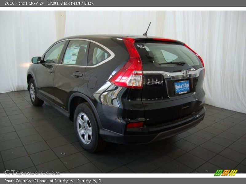 Crystal Black Pearl / Black 2016 Honda CR-V LX