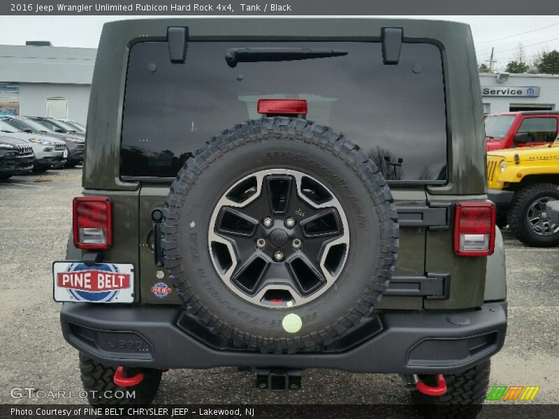 Tank / Black 2016 Jeep Wrangler Unlimited Rubicon Hard Rock 4x4