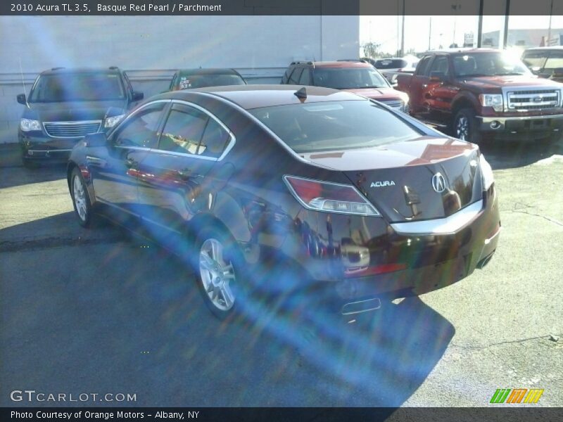 Basque Red Pearl / Parchment 2010 Acura TL 3.5