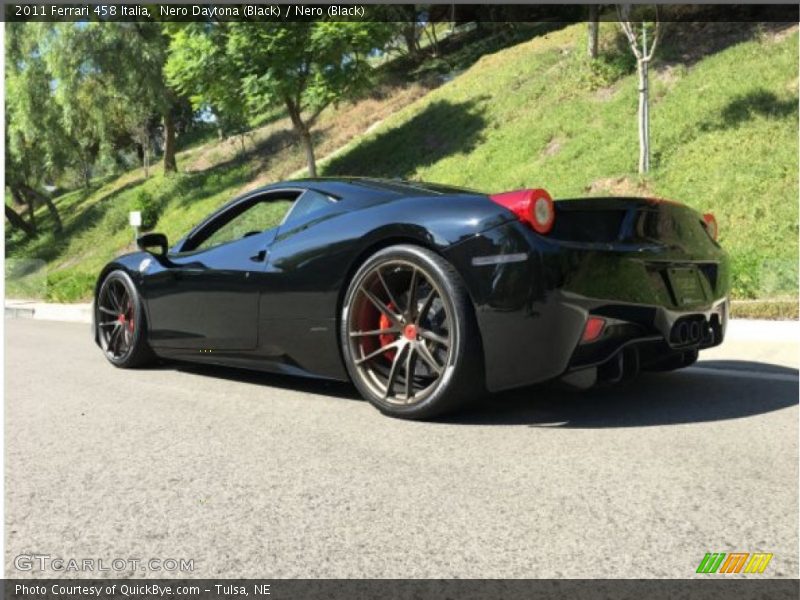 Nero Daytona (Black) / Nero (Black) 2011 Ferrari 458 Italia