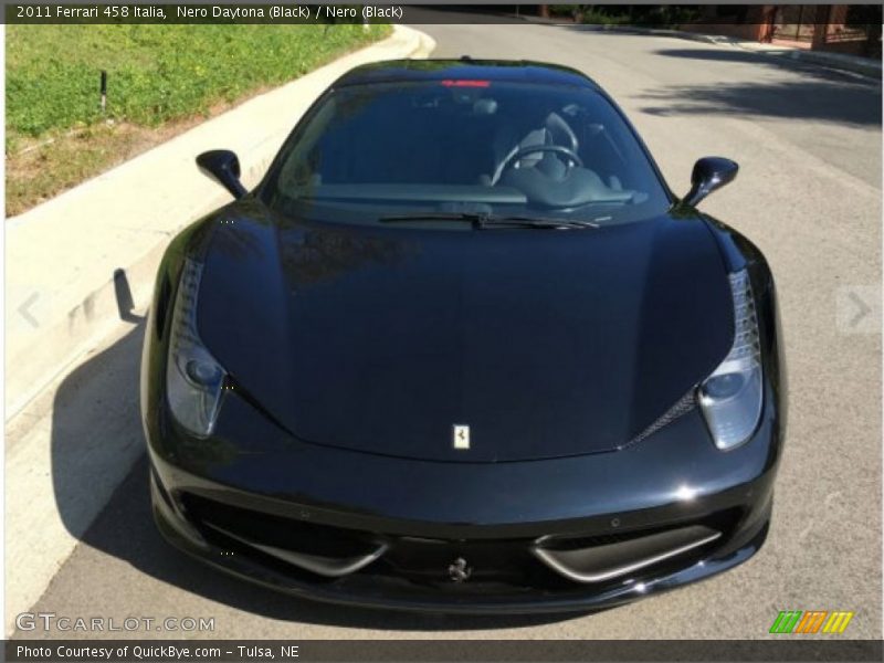 Nero Daytona (Black) / Nero (Black) 2011 Ferrari 458 Italia
