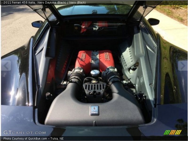 Nero Daytona (Black) / Nero (Black) 2011 Ferrari 458 Italia