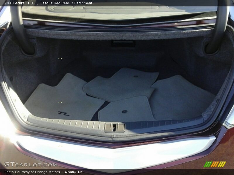 Basque Red Pearl / Parchment 2010 Acura TL 3.5