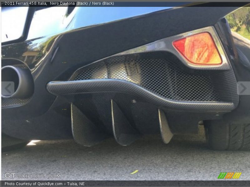 Nero Daytona (Black) / Nero (Black) 2011 Ferrari 458 Italia