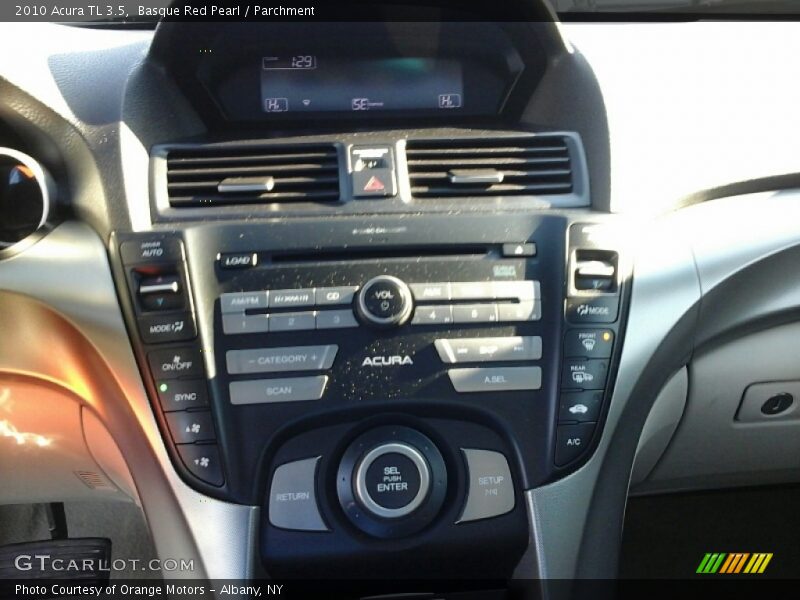 Basque Red Pearl / Parchment 2010 Acura TL 3.5