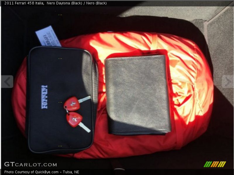 Nero Daytona (Black) / Nero (Black) 2011 Ferrari 458 Italia