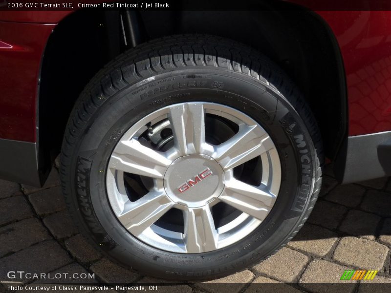 Crimson Red Tintcoat / Jet Black 2016 GMC Terrain SLE