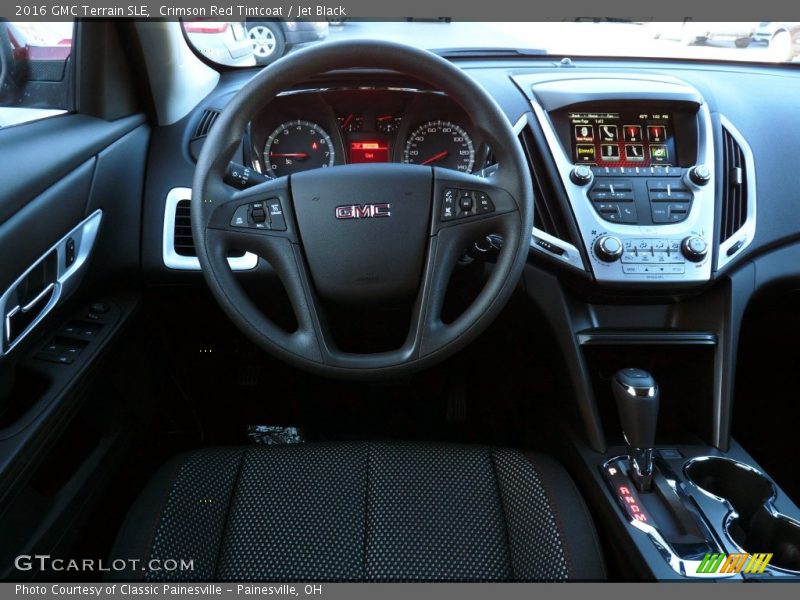 Crimson Red Tintcoat / Jet Black 2016 GMC Terrain SLE
