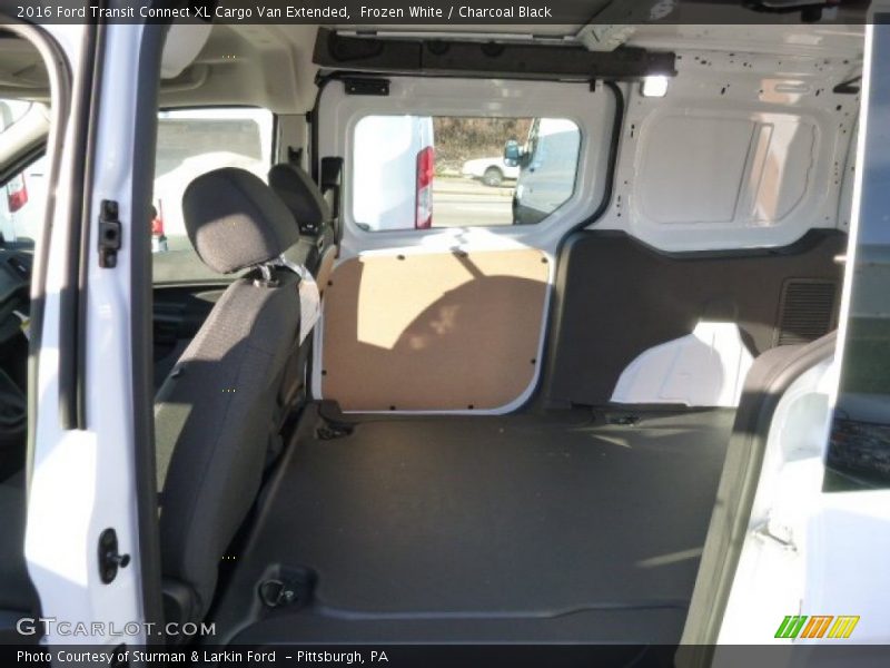 Frozen White / Charcoal Black 2016 Ford Transit Connect XL Cargo Van Extended