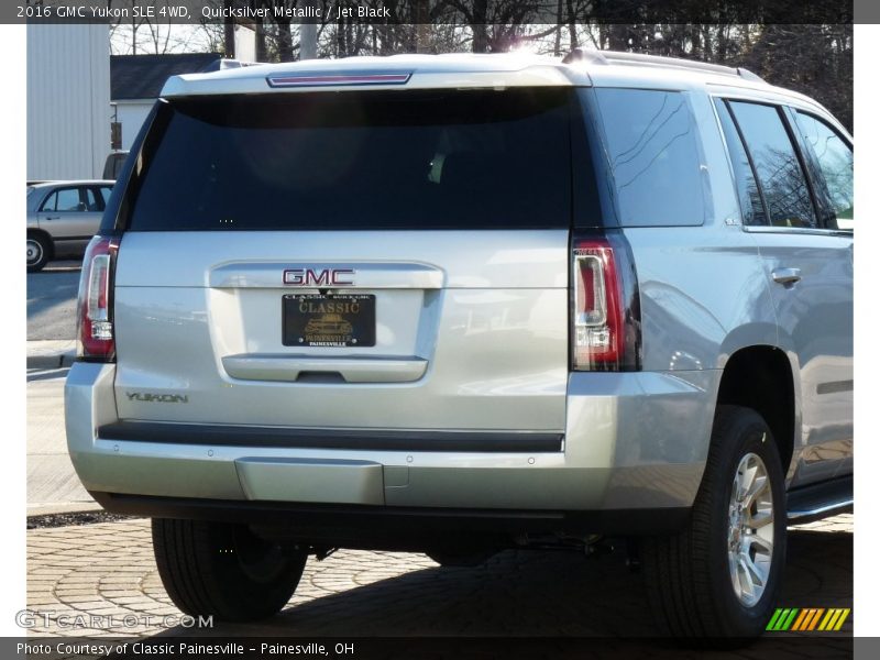 Quicksilver Metallic / Jet Black 2016 GMC Yukon SLE 4WD