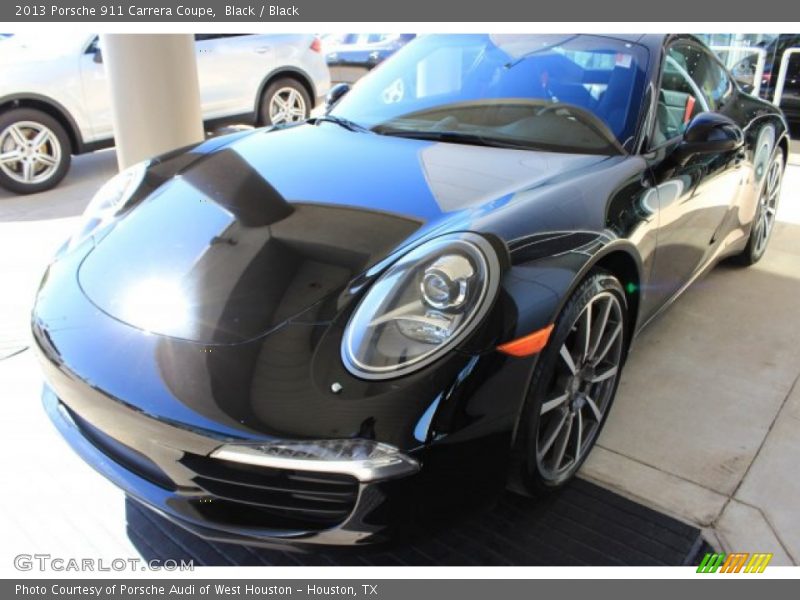 Black / Black 2013 Porsche 911 Carrera Coupe