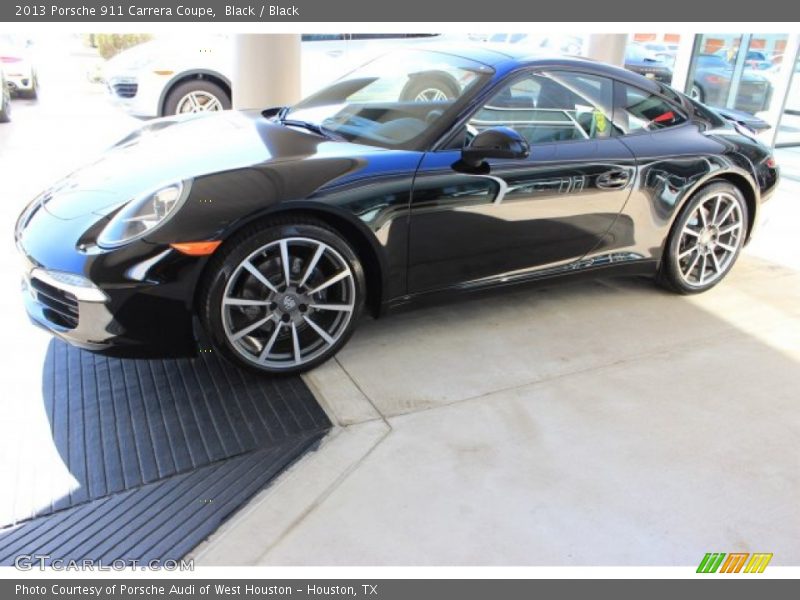 Black / Black 2013 Porsche 911 Carrera Coupe