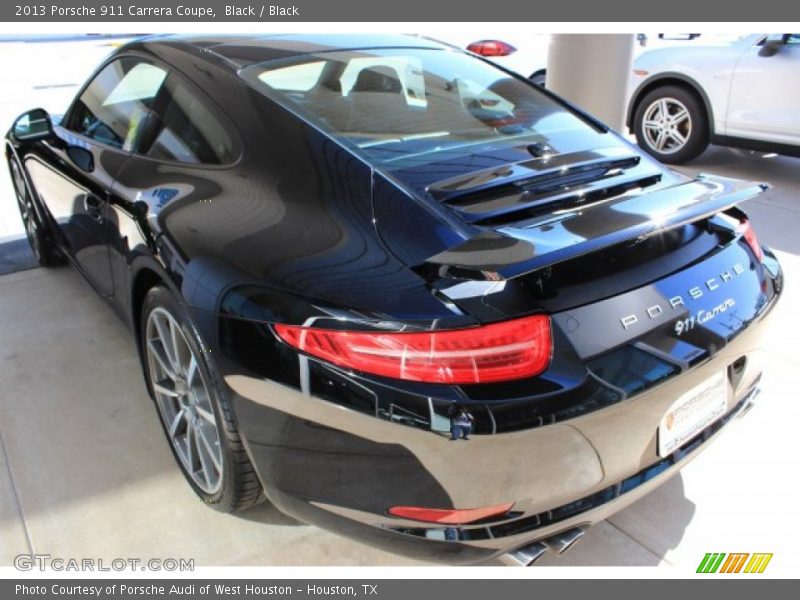 Black / Black 2013 Porsche 911 Carrera Coupe