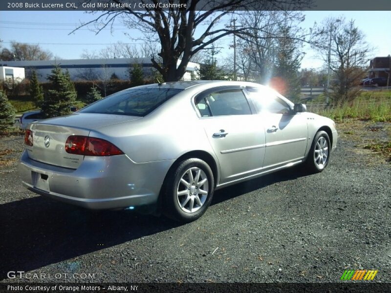 Gold Mist Metallic / Cocoa/Cashmere 2008 Buick Lucerne CXL