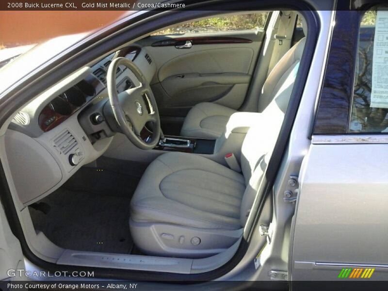Gold Mist Metallic / Cocoa/Cashmere 2008 Buick Lucerne CXL