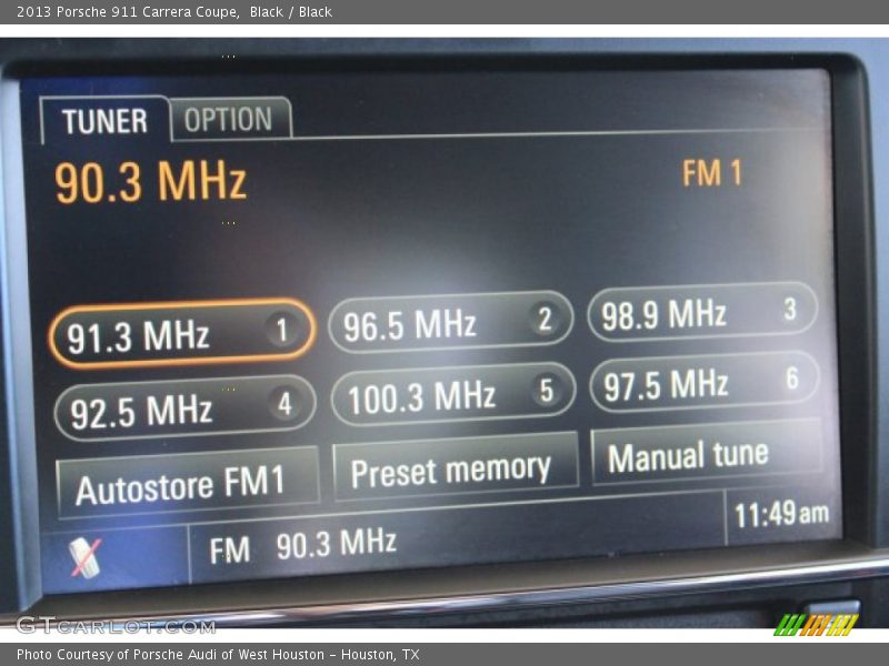 Black / Black 2013 Porsche 911 Carrera Coupe