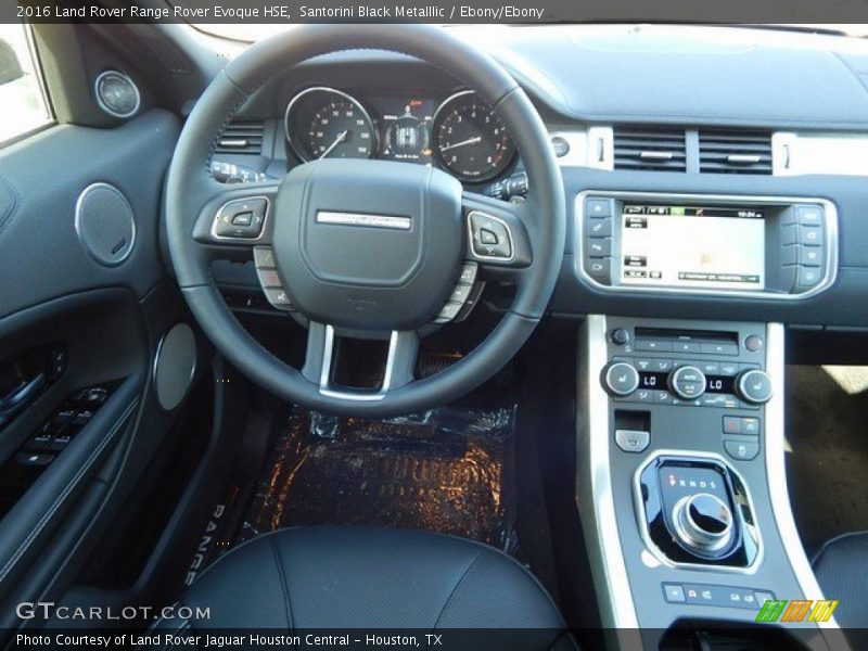 Santorini Black Metalllic / Ebony/Ebony 2016 Land Rover Range Rover Evoque HSE