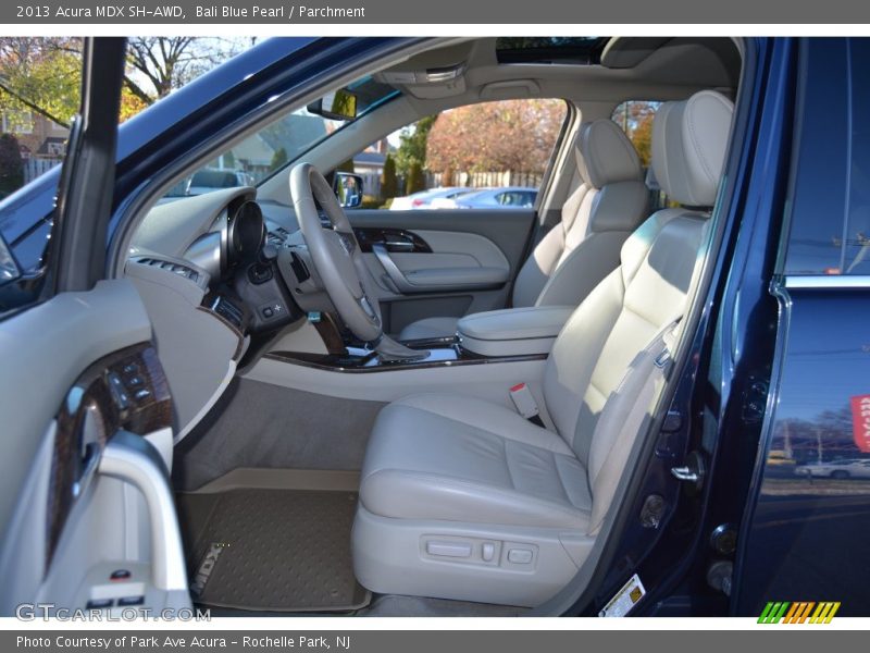 Bali Blue Pearl / Parchment 2013 Acura MDX SH-AWD