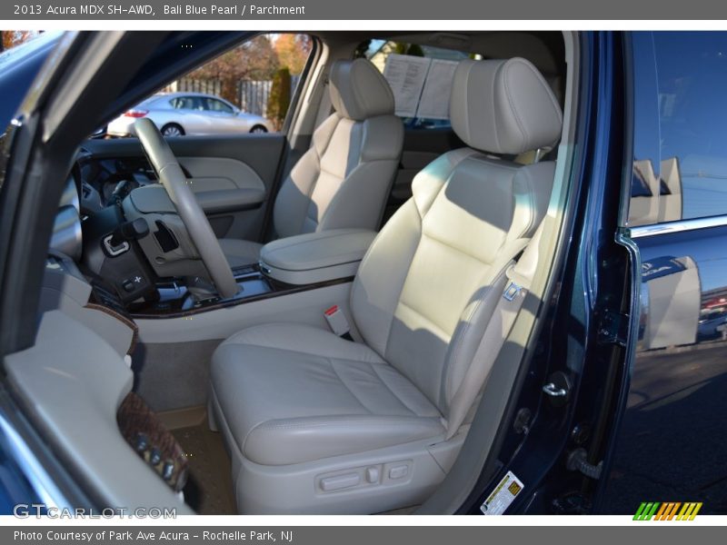 Bali Blue Pearl / Parchment 2013 Acura MDX SH-AWD