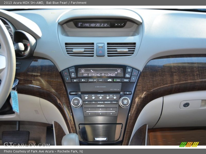 Bali Blue Pearl / Parchment 2013 Acura MDX SH-AWD