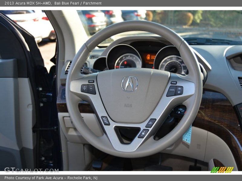Bali Blue Pearl / Parchment 2013 Acura MDX SH-AWD