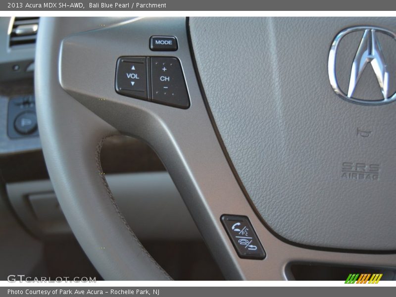 Bali Blue Pearl / Parchment 2013 Acura MDX SH-AWD