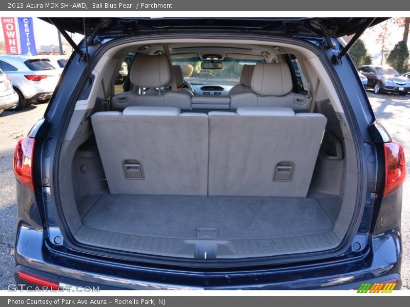 Bali Blue Pearl / Parchment 2013 Acura MDX SH-AWD