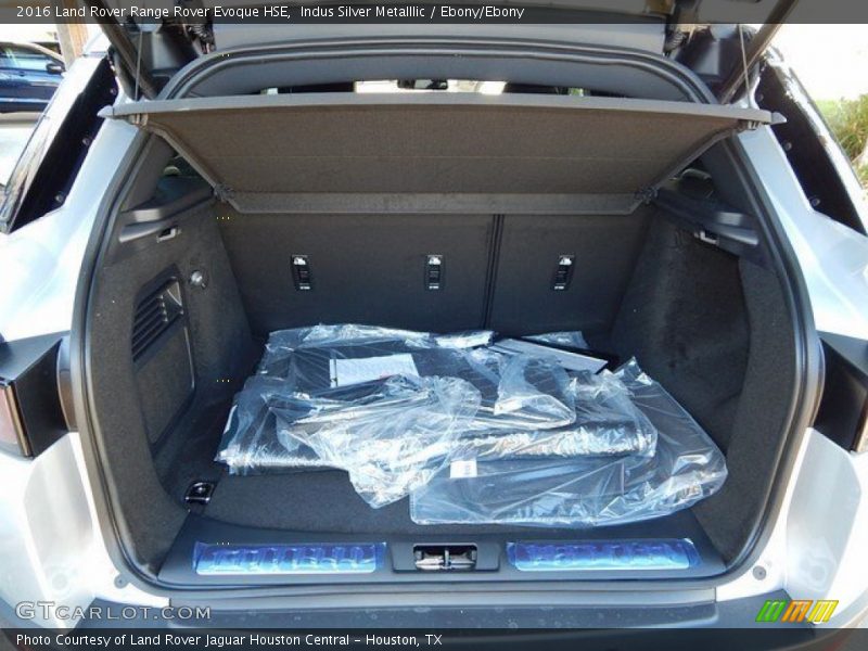 Indus Silver Metalllic / Ebony/Ebony 2016 Land Rover Range Rover Evoque HSE