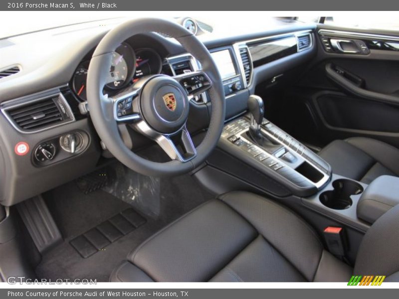 White / Black 2016 Porsche Macan S